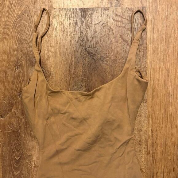NWT Rumer Gia Mini Dress In Caramel Size Small - Picture 5 of 10